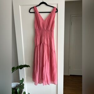Vince sleeveless pink dress